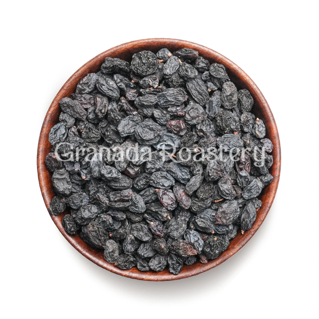Small black raisins