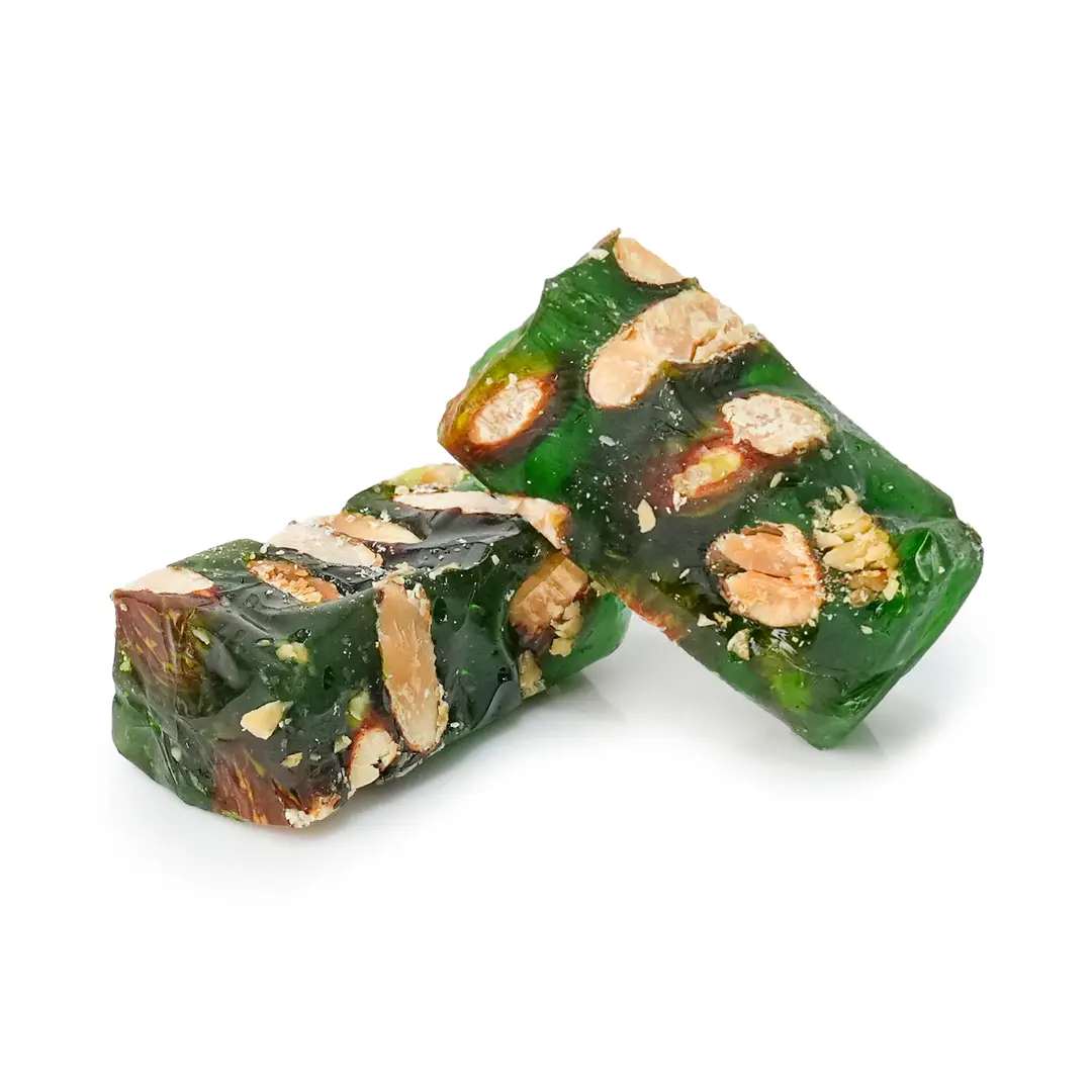 Kiwi malban with almonds without sugar