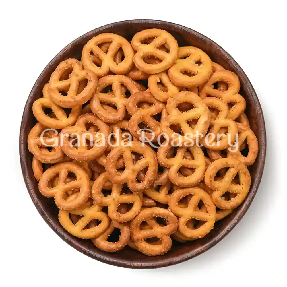 Pretzel crackers