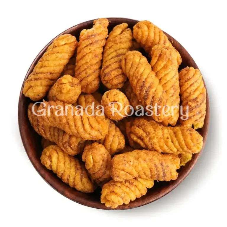 Spiral thyme crackers