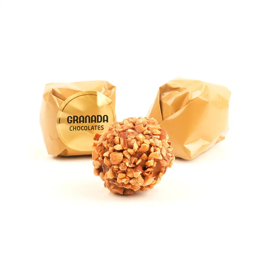Crunchy almond chocolate