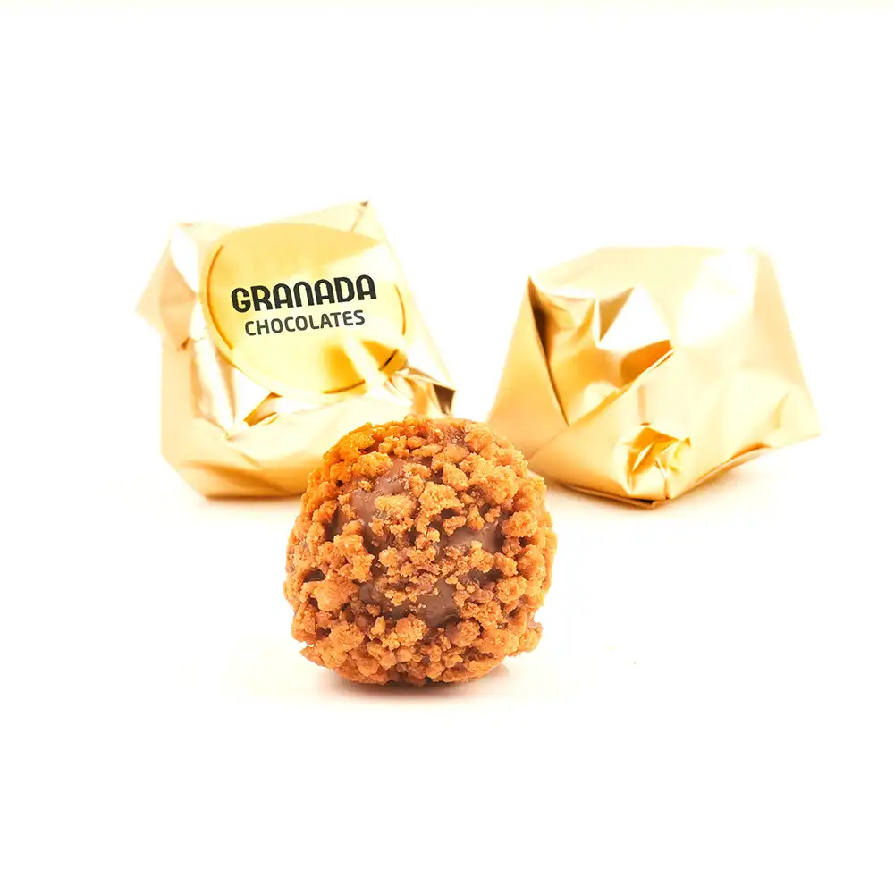 Crunchy lotus chocolate