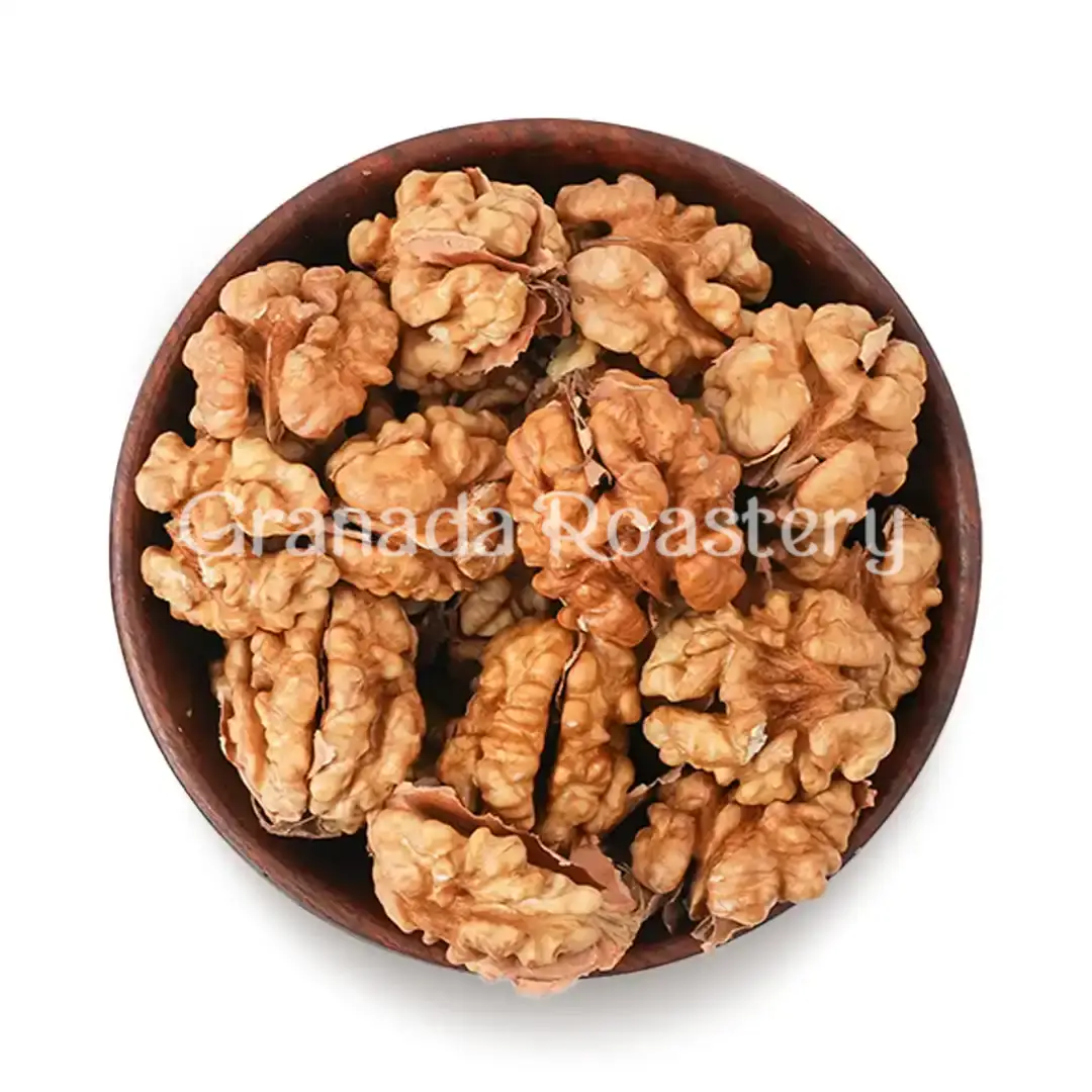 Raw Uzbek walnuts, whole