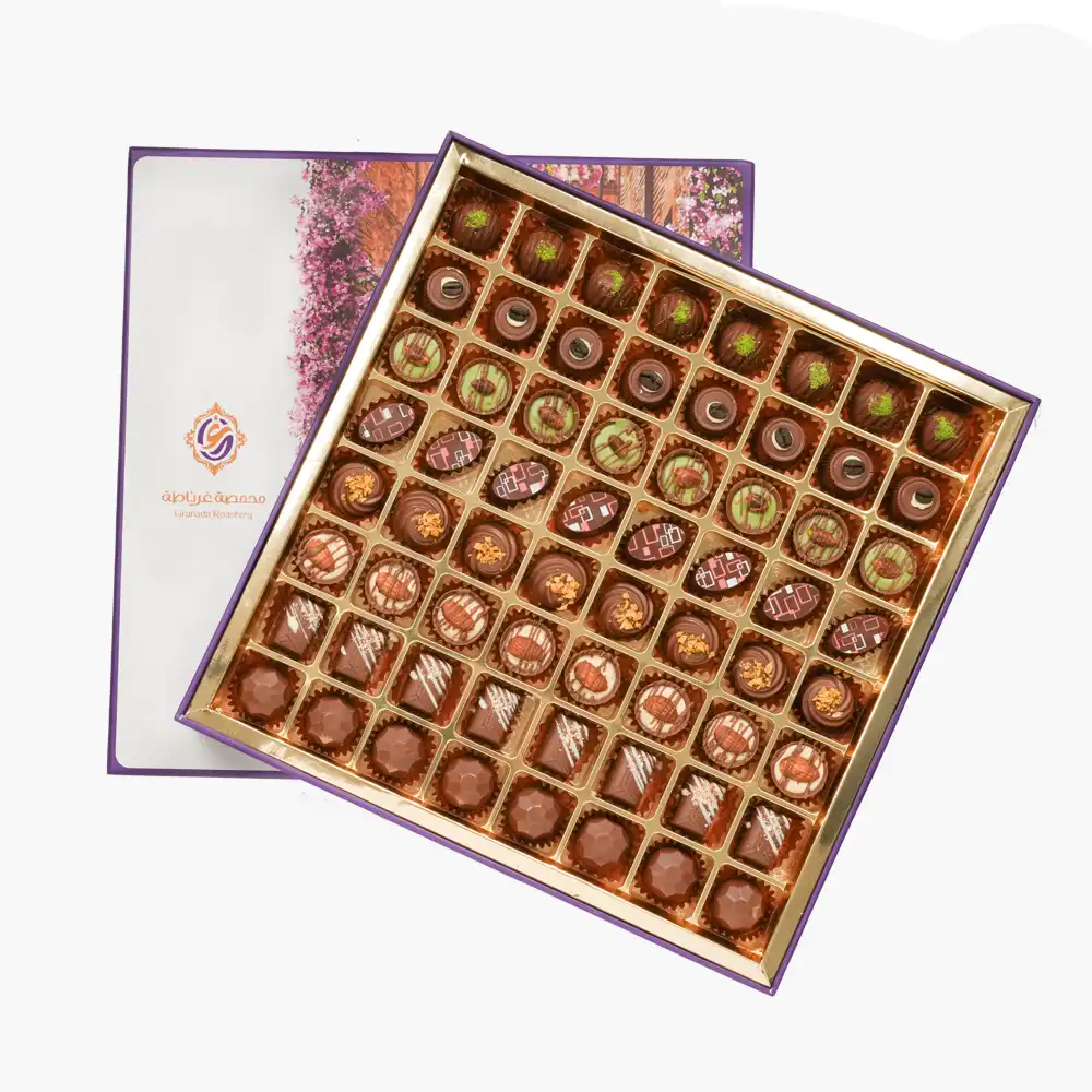 Reveal chocolate box