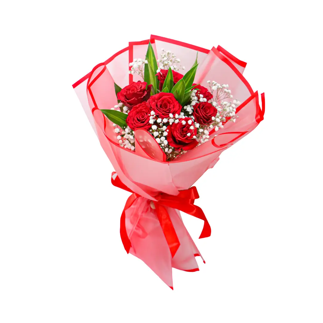 Natural rose bouquet - design 4
