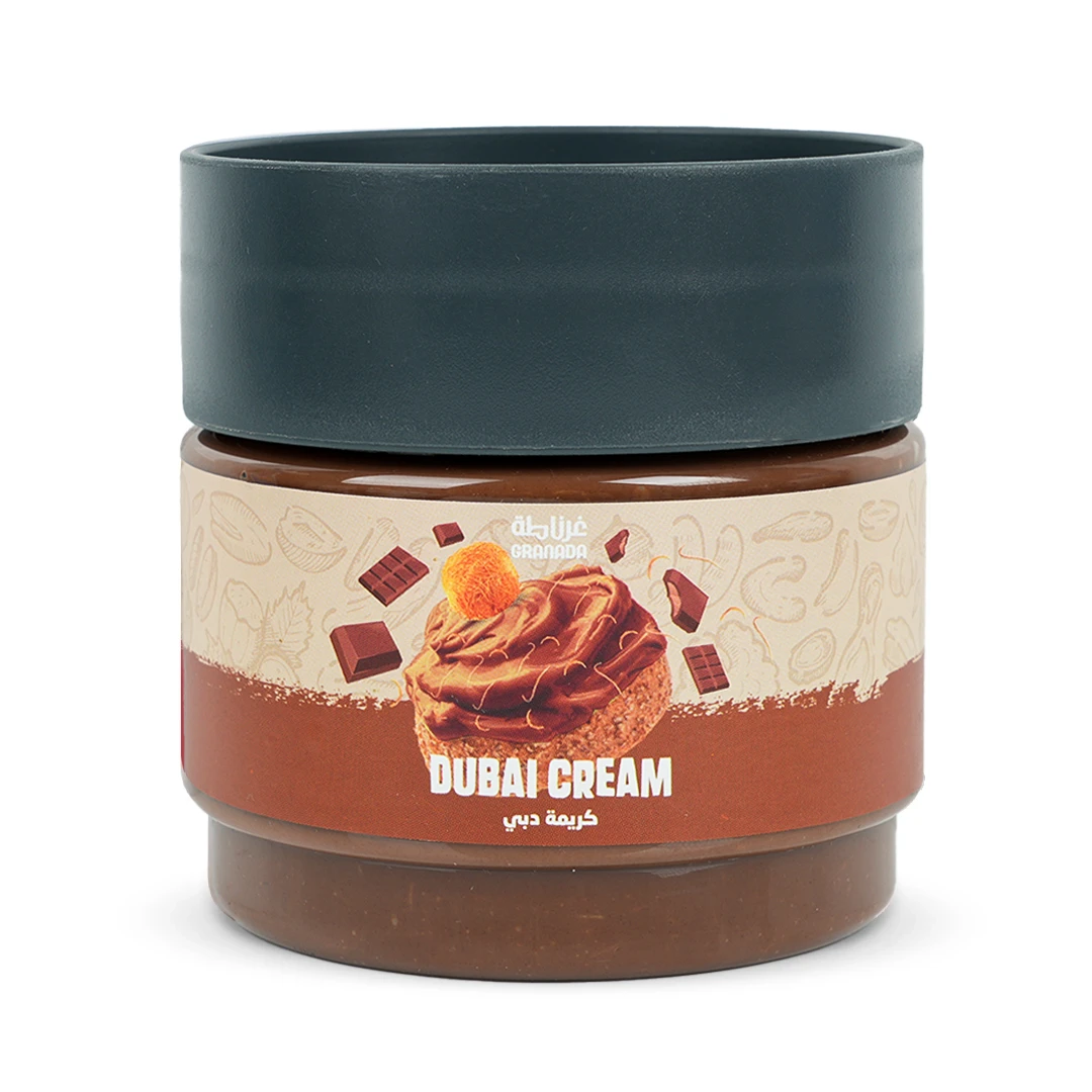 Dubai chocolate cream with Nutella