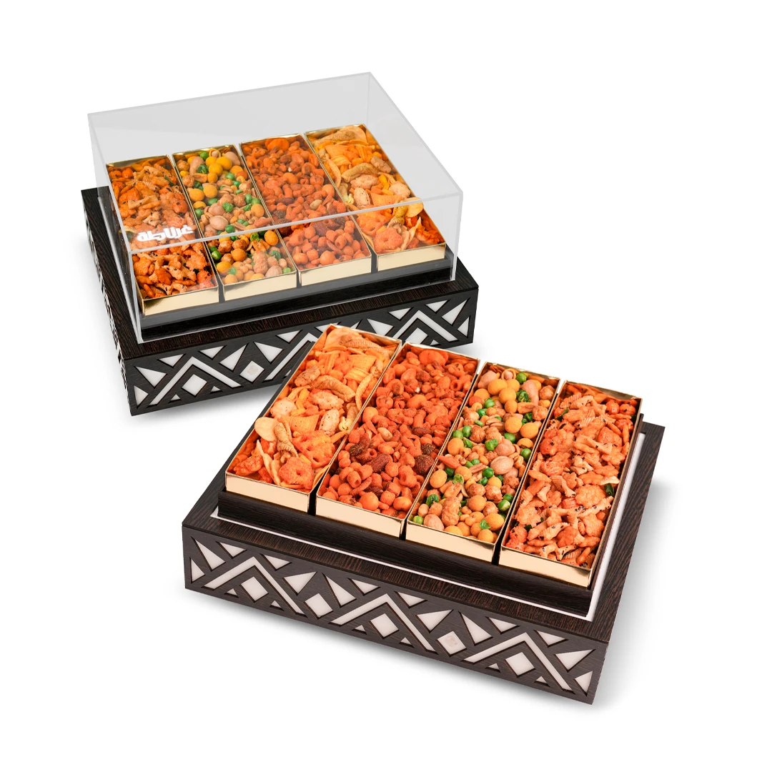 [1324] Acrylic crisps box - rectangle