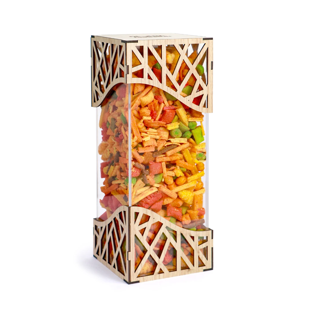 [1338] Acrylic tower crisps box