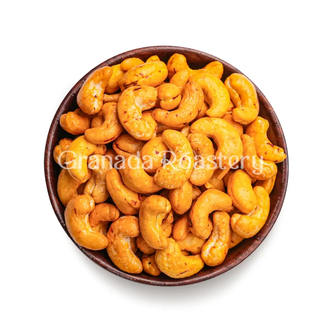 Cashews with saffron
