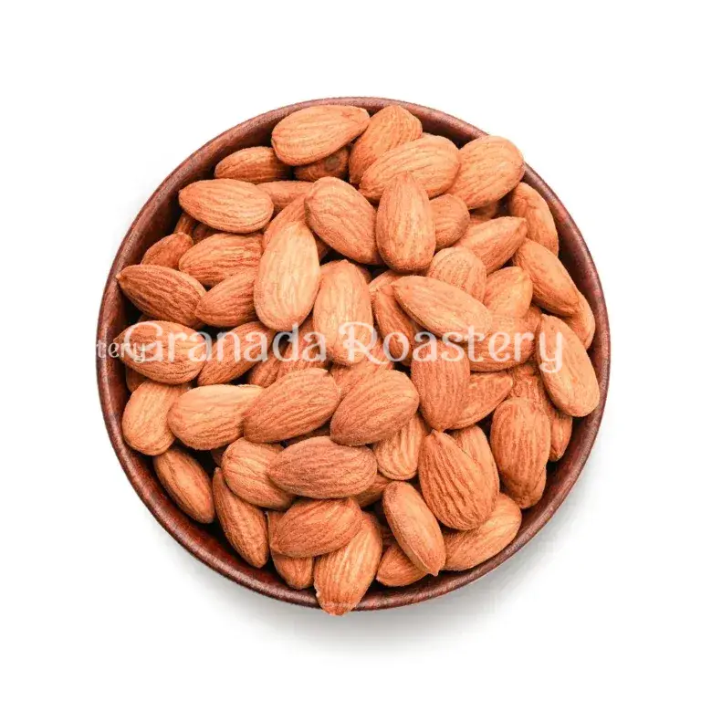 لوز محمص نصف مملح