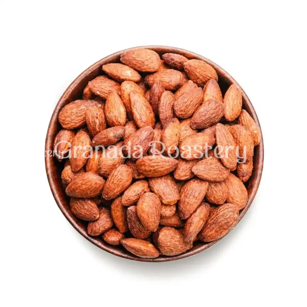 Smoked almonds