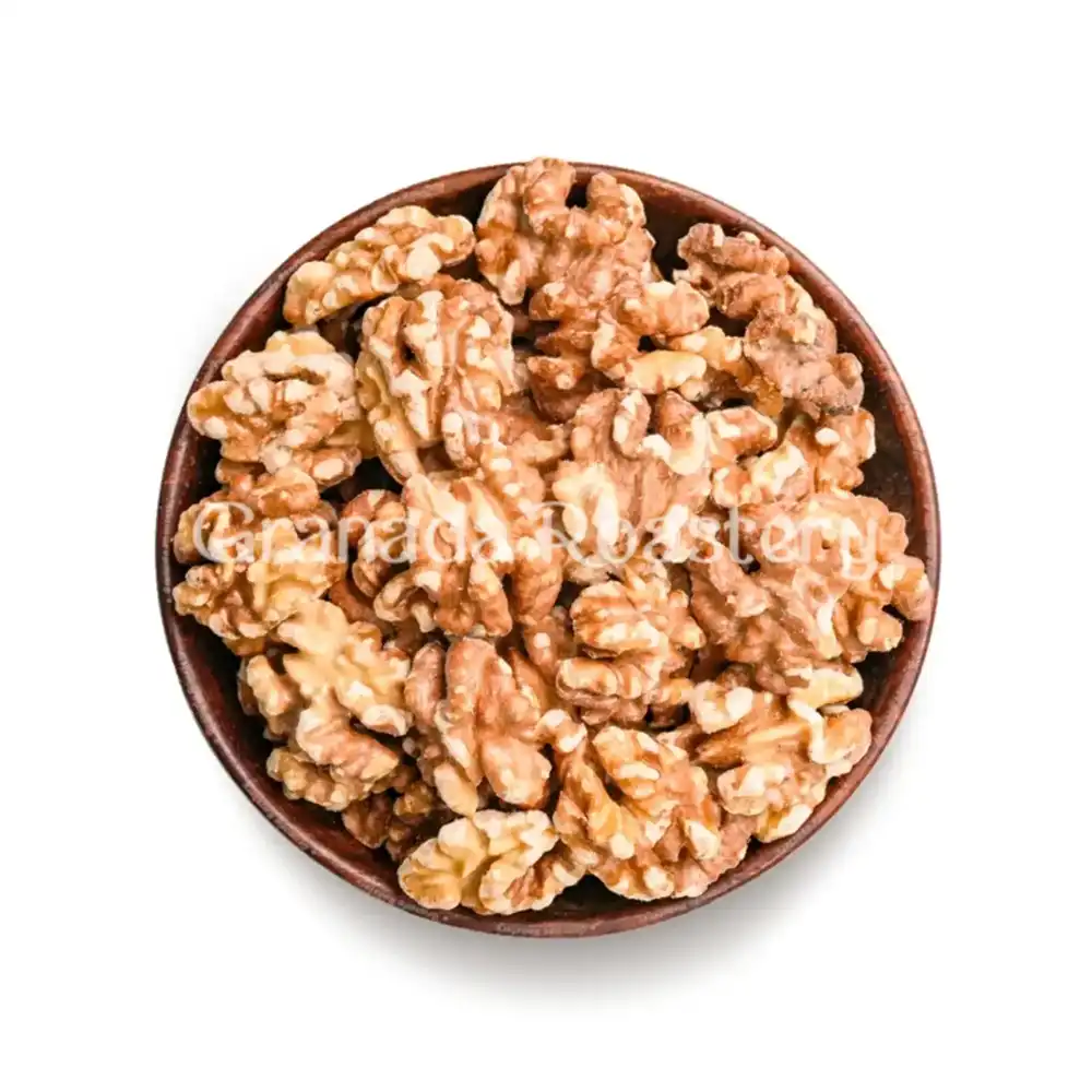 Grilled walnuts