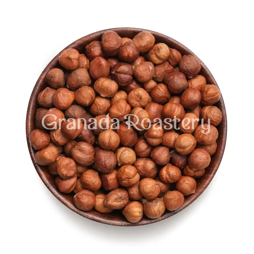 Raw hazelnuts