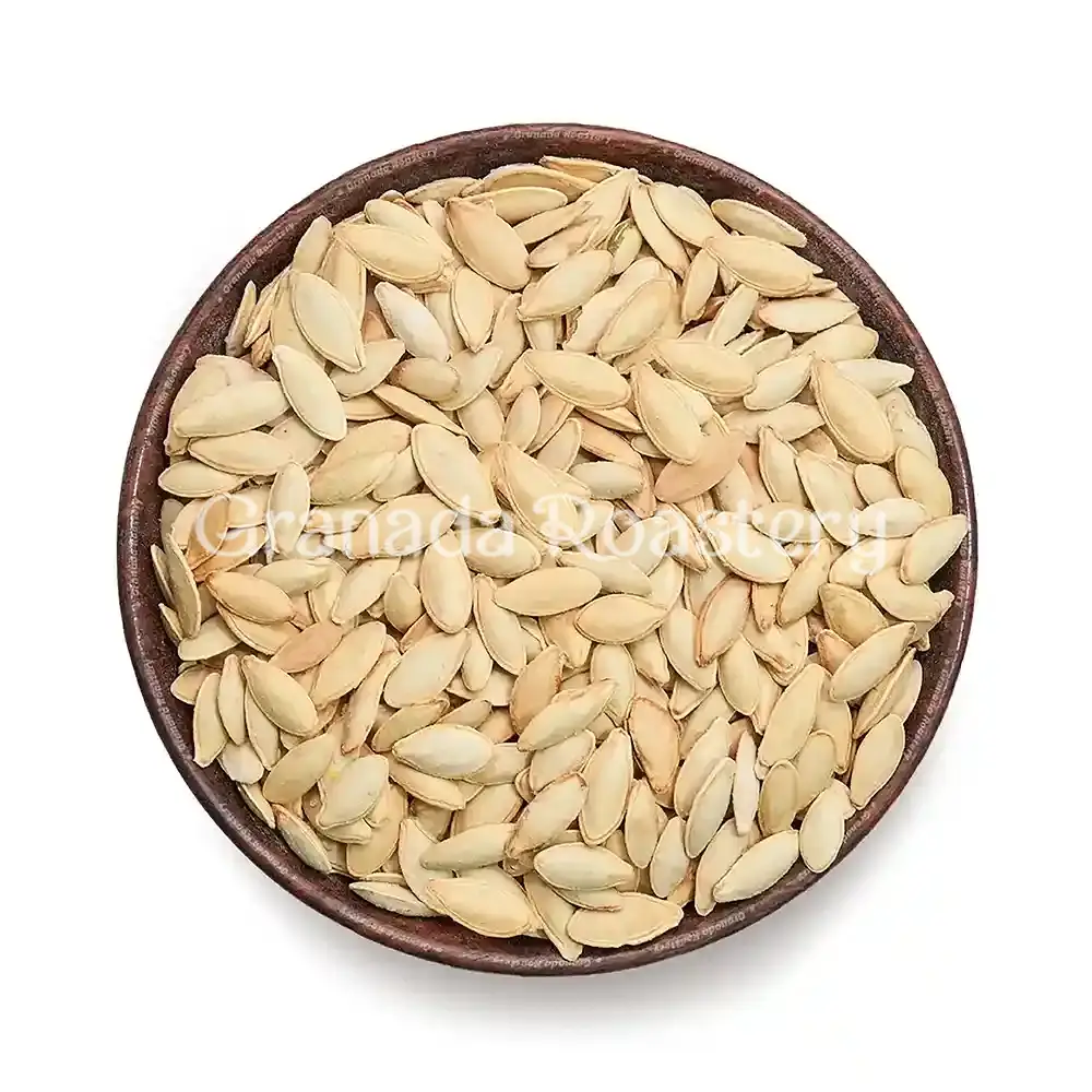 Cantaloupe seeds with lemon