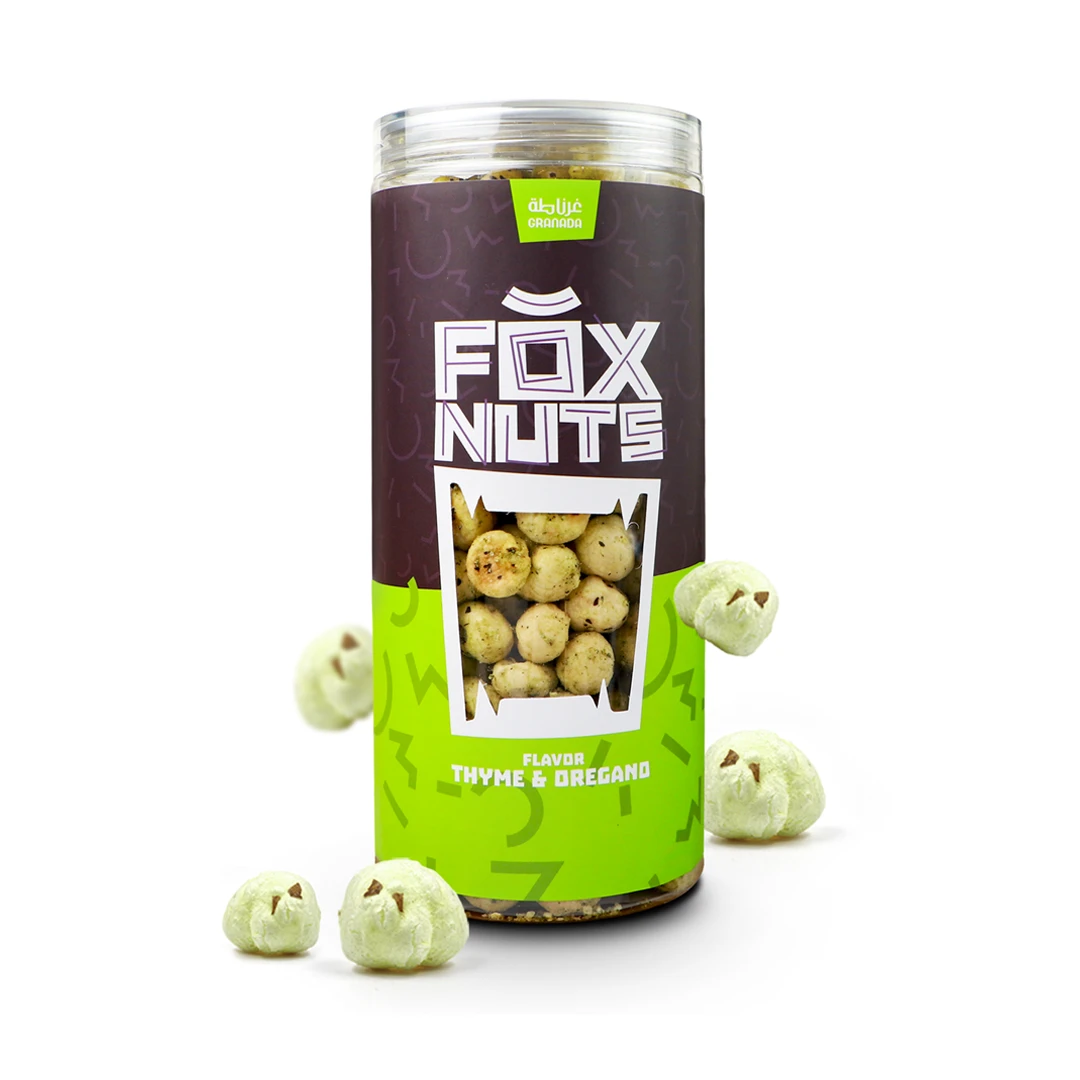 Lotus flower nuts flavored with wild thyme