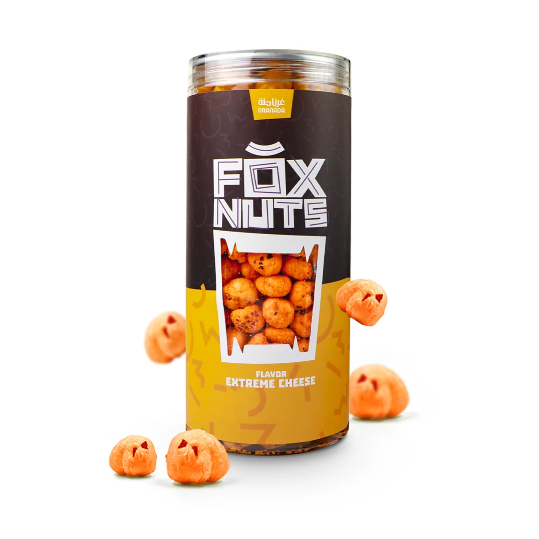 Lotus flower nuts with cheese flavor
