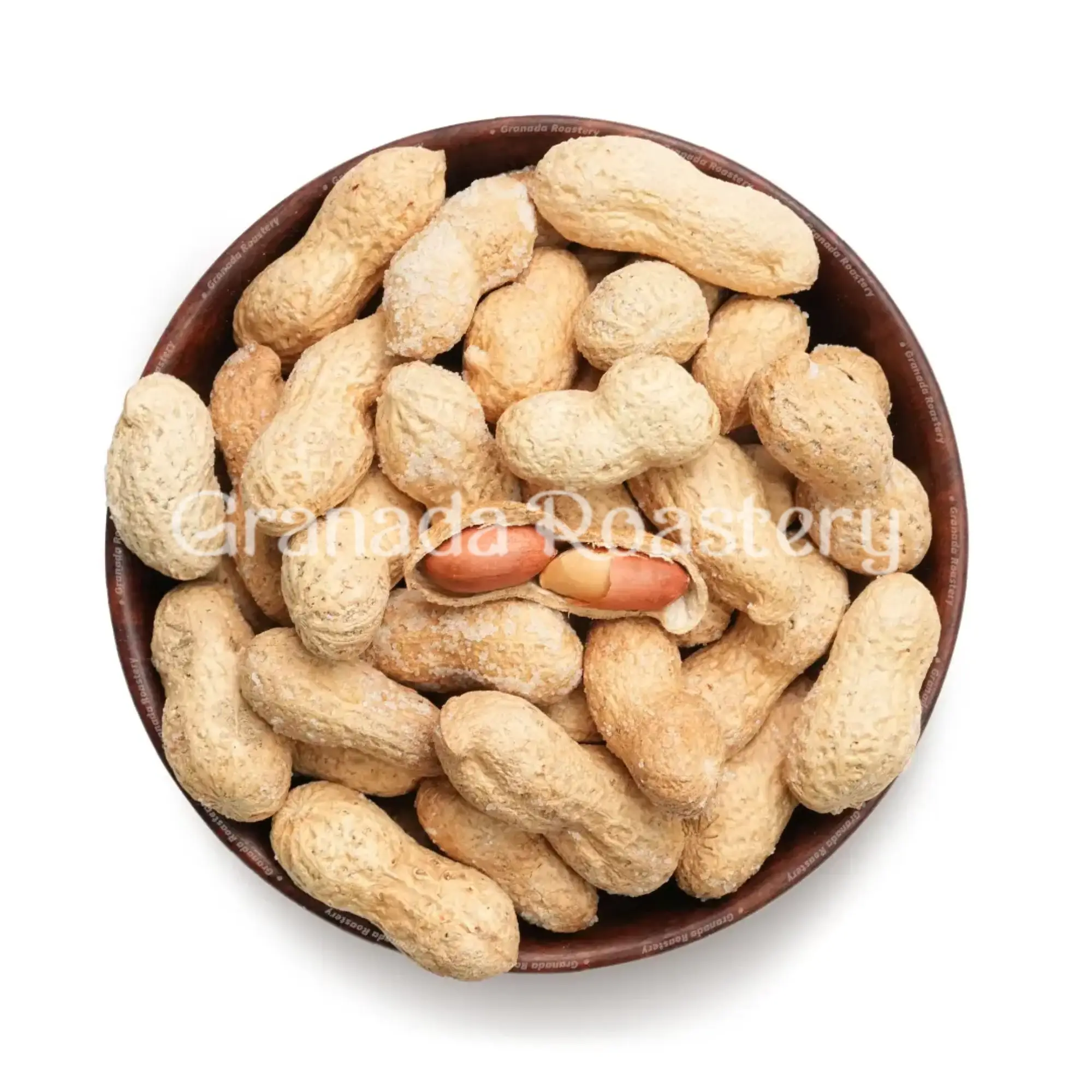 Roasted peanuts in shell