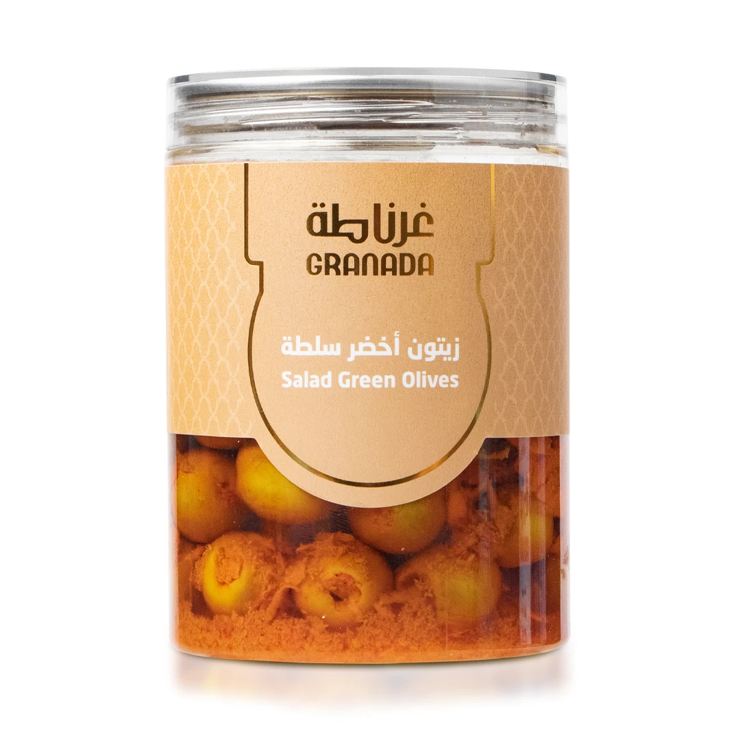زيتون اخضر سلطة