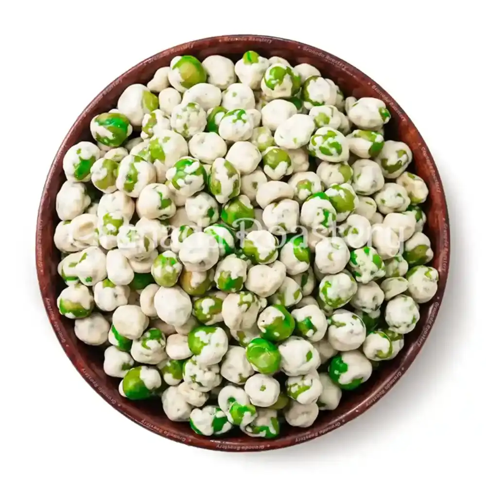 Candied green peas
