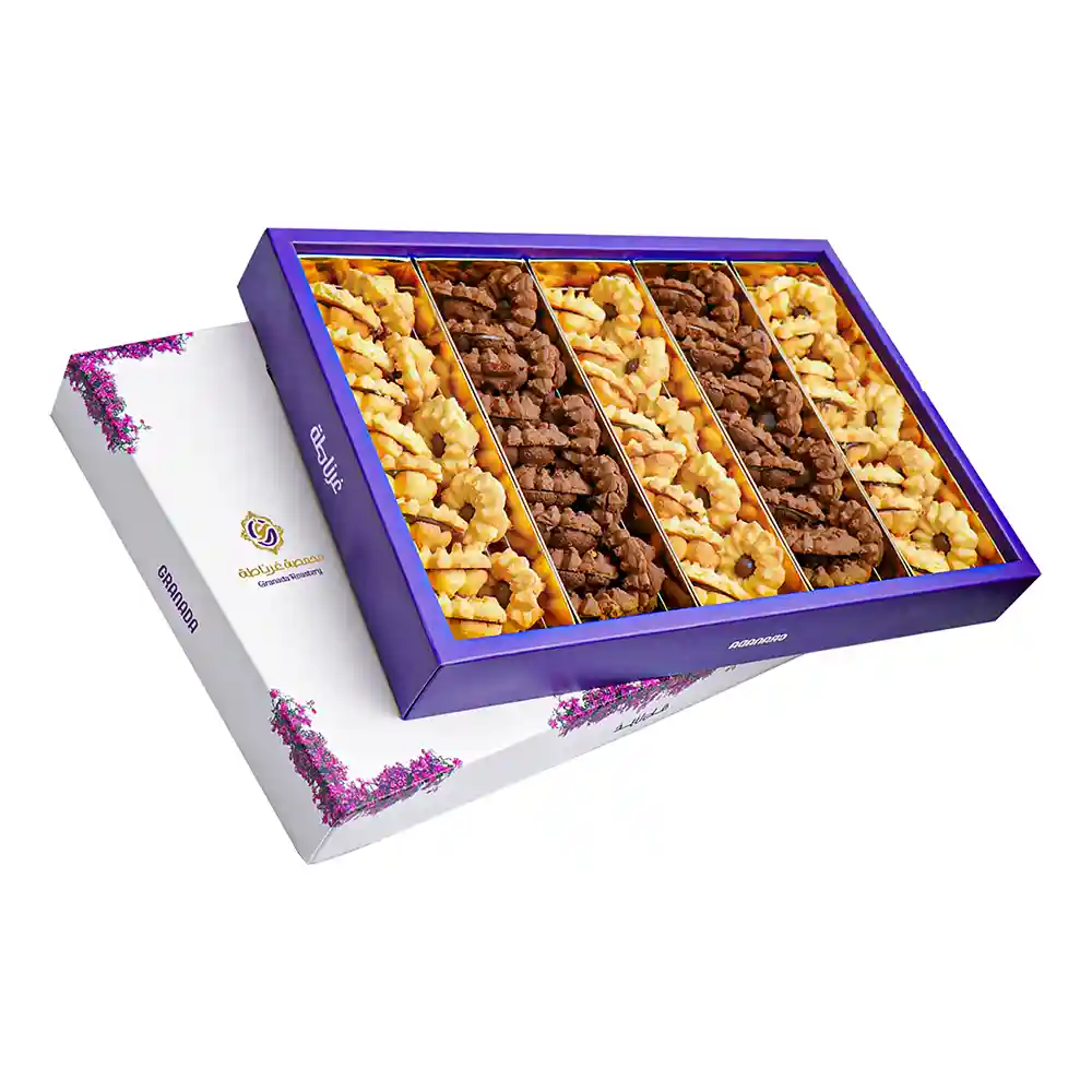 [4156] Large Nutella petit four box