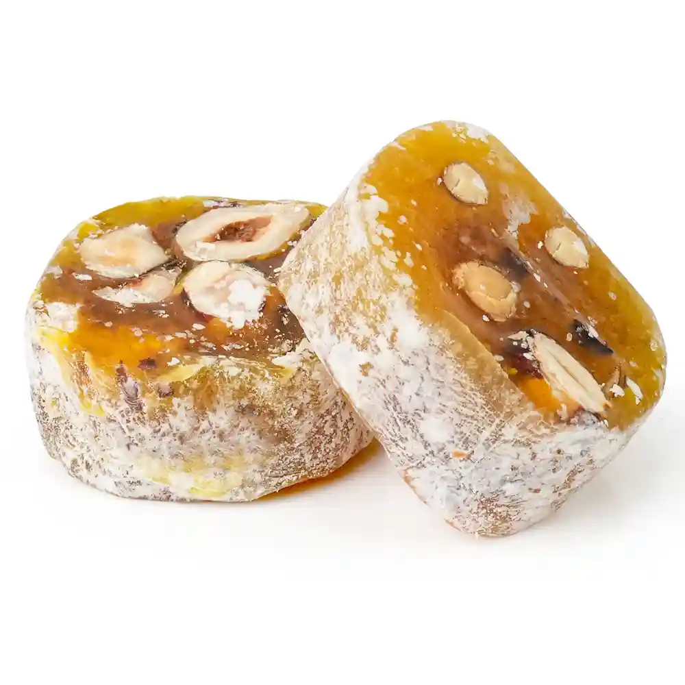 Round malban with sugar